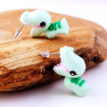 Shangjie OEM joyas Fashion Jewelry Earrings for Women 2021 Cute Kids Earring Dinosaur Clay Earrings